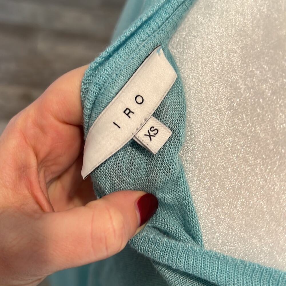 Iro Blue T-Shirt - Size XS - Picture 3 of 3